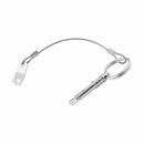 2x Stainless Steel Boat Bimini Top Quick Release Pin with Lanyard OSY