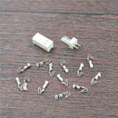 250X 2pin 3pin 4Pin 2.54mm Terminal Housing PCB Header Wire Connectors Wi HCA