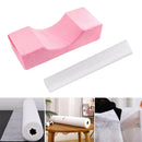 Soft Eyelash Extension Pillow Washable And 1 Roll Disposable Bed Table Cover