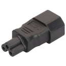 IEC320 C14 To C5 Pdu UPS Plug Female Power Adapter Converter  60x29x20mm