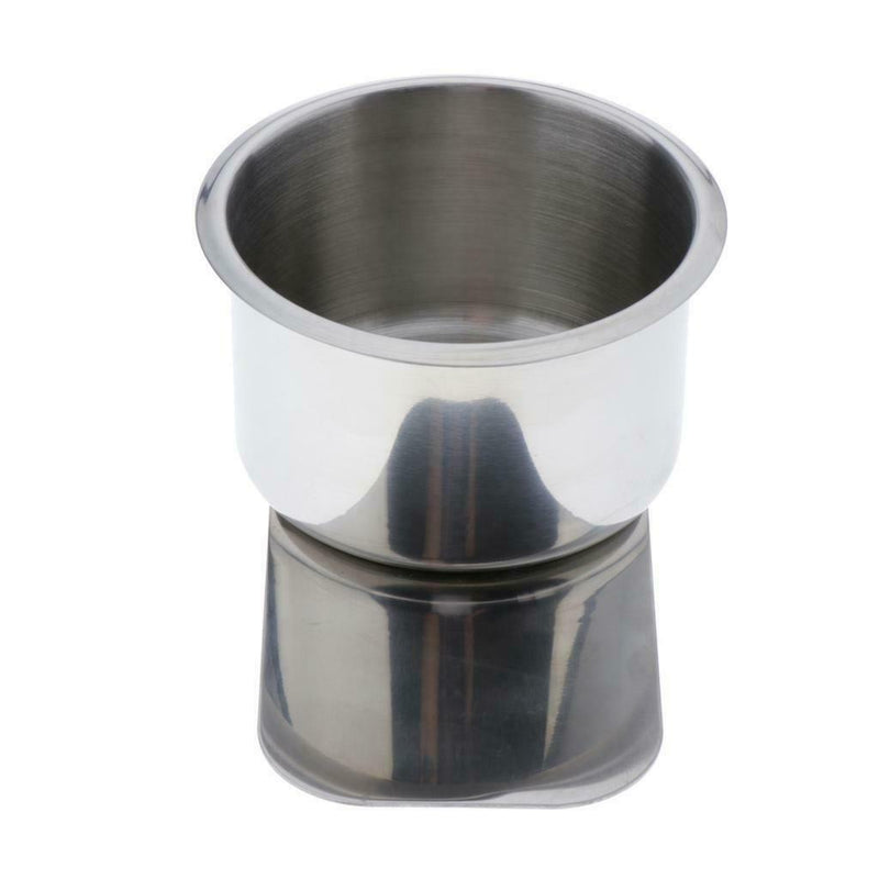 Stainless Steel Slide Under Drink Cup Holder for Poker Table Large/Small S