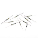 10pcs/lot Reed Switch 2.5X14mm magnetic switch GLASS Green 3 pin Reed Switch  Z