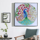 5D DIY Special Shaped Diamond Painting Peafowl Cross Stitch Embroidery Kits