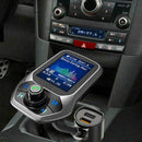 Bluetooth Car FM Transmitter MP3 Player Hands free Adapter Charger Radio C1J2