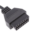 OBD1 7-Pin To OBDII 16 Pin Car Diagnostic Tool  Connector Cable For Ford EFI