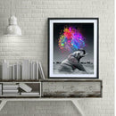 5D Elephant Diamond Painting Embroidery DIY Cross Stitch Mosaic Home Decor