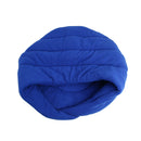 Warm Fleece Pet Sleeping Bag Nest Soft Kennel Cats Dog Bed House (Blue XS) A