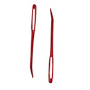 2x Aluminium Bent Tip Tapestry Yarn Needle for Cross Stitch Knitting Craft