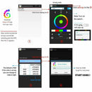 SP105E Wireless Bluetooth Controller APP WS2811 WS2812B WS2801 SK6812 APA10 Y1L6
