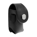 Portable Leather Clip On Golf Ball Holder Pouch Tees Storage Case Bag Black