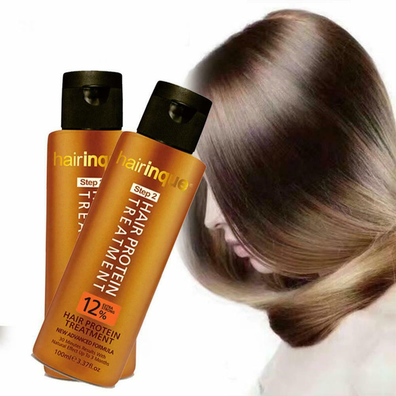 Hairinque 12% chocolate brazilian keratin hair treatment for straightening Care
