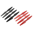 8pcs Four-aircraft Red & Black Propellers Adapter for MJX B2W B2C RC Drone,