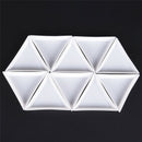 10x Equilateral Triangle Plate For Jewelry Beads StorageEnvironmentalPlasti A Gw