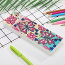 DIY Butterfly Special Shaped Diamond Painting 2 Grids Students Pencil Case