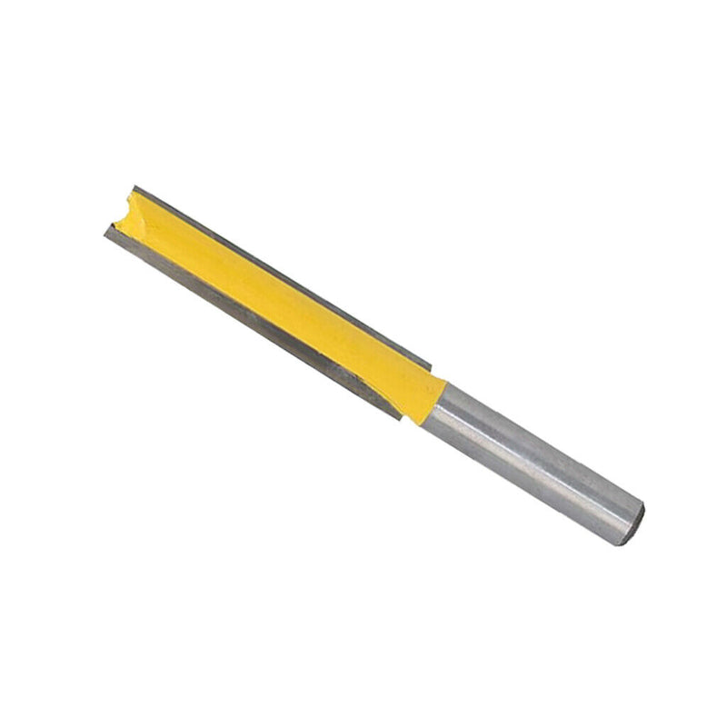 Bear Router Bit Woodworking Cutter+Straight Router Cutter Bit Slotted Tool