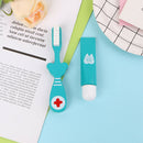 6 Pcs Baby Toys Doctor Set Play Wooden Dental Tools Simulation Medicine Box