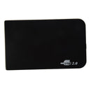 Aluminum 2.5" IDE HDD Hard Drive Enclosure Black Q6S5