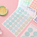 120 Stickers Scrapbook Photo Wall Journal Happy Card Decoration Sealing StiS Hn