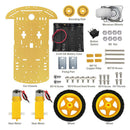 2WD Smart Motor Robot Car Chassis Battery Box Set Speed Encoder for Arduino QOK