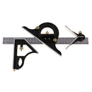 12''Combination Square Set Welding Gauge Square Protractor Center Head Ruler