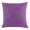 2x Velvet Pillow Case Cushion Covers with Hidden Zipper for Sofa Bed 45x45cm