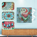 5D DIY Special Shaped Diamond Painting Owl Cross Stitch Mosaic Kit (R114)