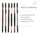 6pcs/Set Professional Makeup Brushes Eye Lash Eyebrow Cosmetics Pens Tools A