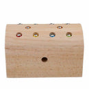 10Pcs Insects Basic Educational Development Wooden Magnetic Catch Insects G M3U9