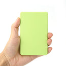 2.5 inch USB2.0 SATA HDD Hard Disk Drive External Portable SSD Case (Green)