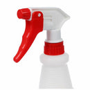 500ml red white plastic plastic vehicle cleaning water spray bottle M4X2