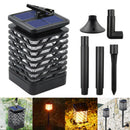 LED Flame Solar Powered Flickering Light Home Garden Hanging Lantern Lamp Path
