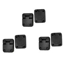 1:10 Scale RC Car Spare Parts Door Hinges 6x Black for Traxxas TRX-4 Models
