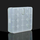 Battery Case Plastic Box For 4X18650 Transparent & Hot New