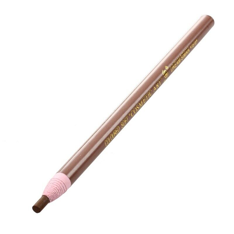 12 Eyebrow Eye Brow Pencil Makeup Cosmetics Waterproof Longlasting Light Br S9I4