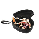 F49 EVA Black Fishing Baits Casting Wheel Protective Case Storage Pouch Tackle