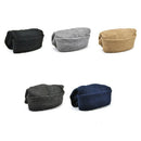 Mens Chinese Style Skullcap Sailor Cap Rolled Cuff Brimless Beanie Hat Navy