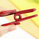 50pcs Steel Wire Clip,Colorful Windproof Clothespin Random Color Y2B8