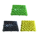 Reflexology Pebbles Foot Massage Pad Toe Pressure Plate Shiatsu Yoga Mat YE
