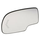 Left Driver Side Heated Mirror Glass for Cadillac Chevy Avalanche