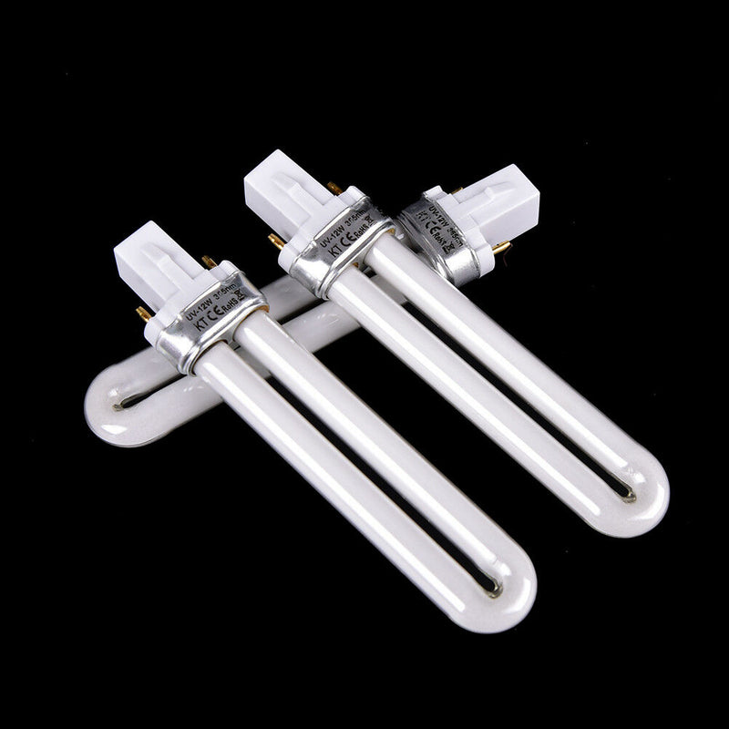12W UV Nail Art Lamp Tube Light Bulbs Gel Dryer Replacement Curing Make Up Gw