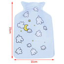 1pc Mini Hot Water Bag Bottle Winter Heat-resistant Water Bottler Hand War- OZ