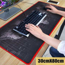 Office World Map Large Cloth Extended Rubber Gaming Mouse Desk Pad Mat 80x30cm
