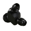 AN8 To AN6 X 2 Aluminium Y Block Adapter Fittings Parallel Exit