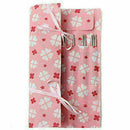Pink Crochet Bag Knitting Needle Pouch Holder Storage Hook Organizer D U7P0 D6Z2