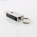 cigarette smart keychai windproof USB lighter charging double-sided lighter Mini