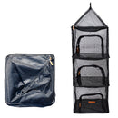 4 Tier Foldable Clothes Food Screen Organizer Dry Net Hanging Storage Picnic