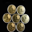10X 25mm Applied Clear Round Cases Coin Storage Capsules Holder Round Plastic li