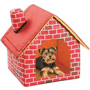 Portable Folding Dog House Cat Bed Puppy Puppy Pet Supplies Portable Brick