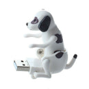 USB Humping Dog Black + White