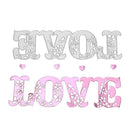 Love Cutting Dies Stencils Scrapbook Embossing DIY Craft Album Card Gifts